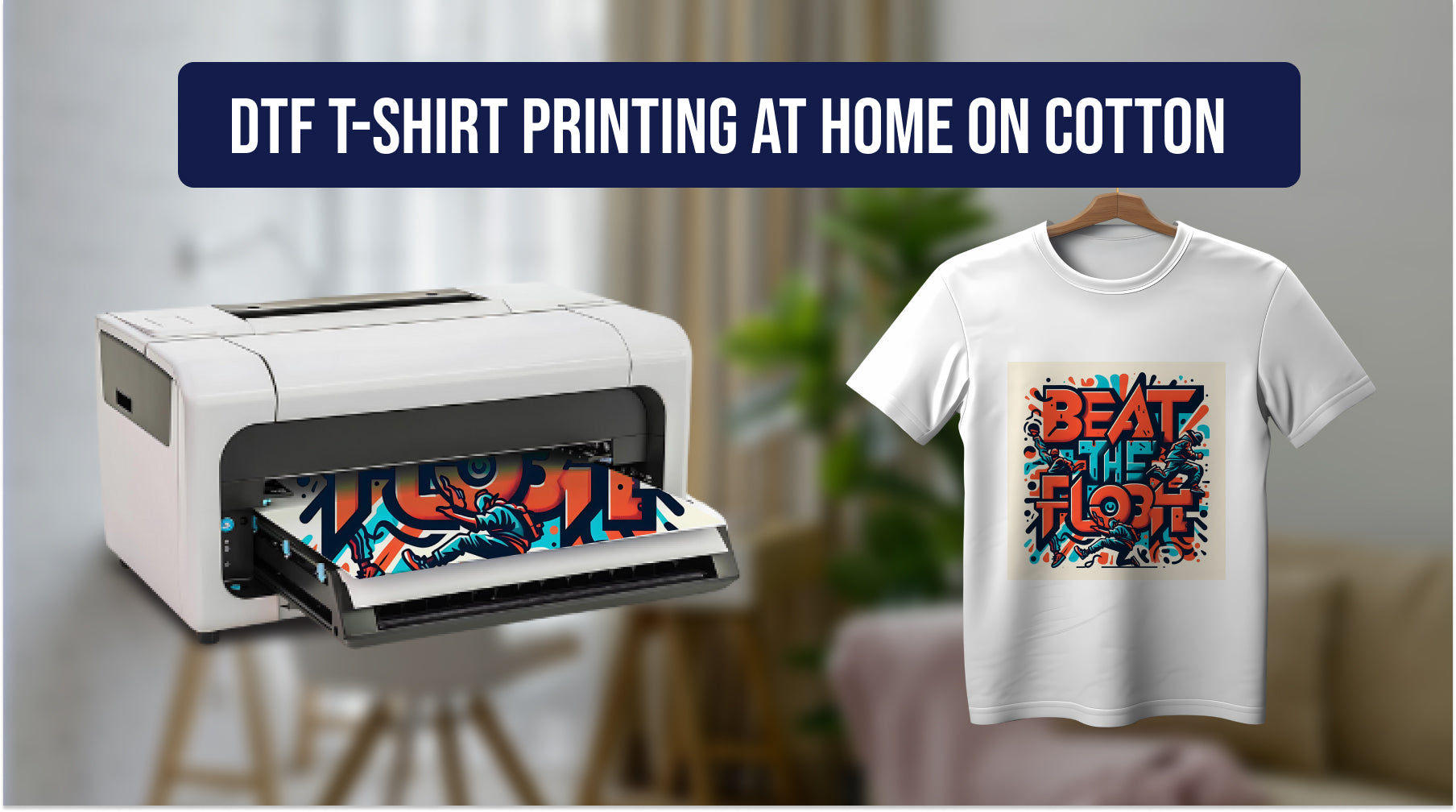 DTF T Shirt Printing at Home A Complete Guide for Cotton Fabrics