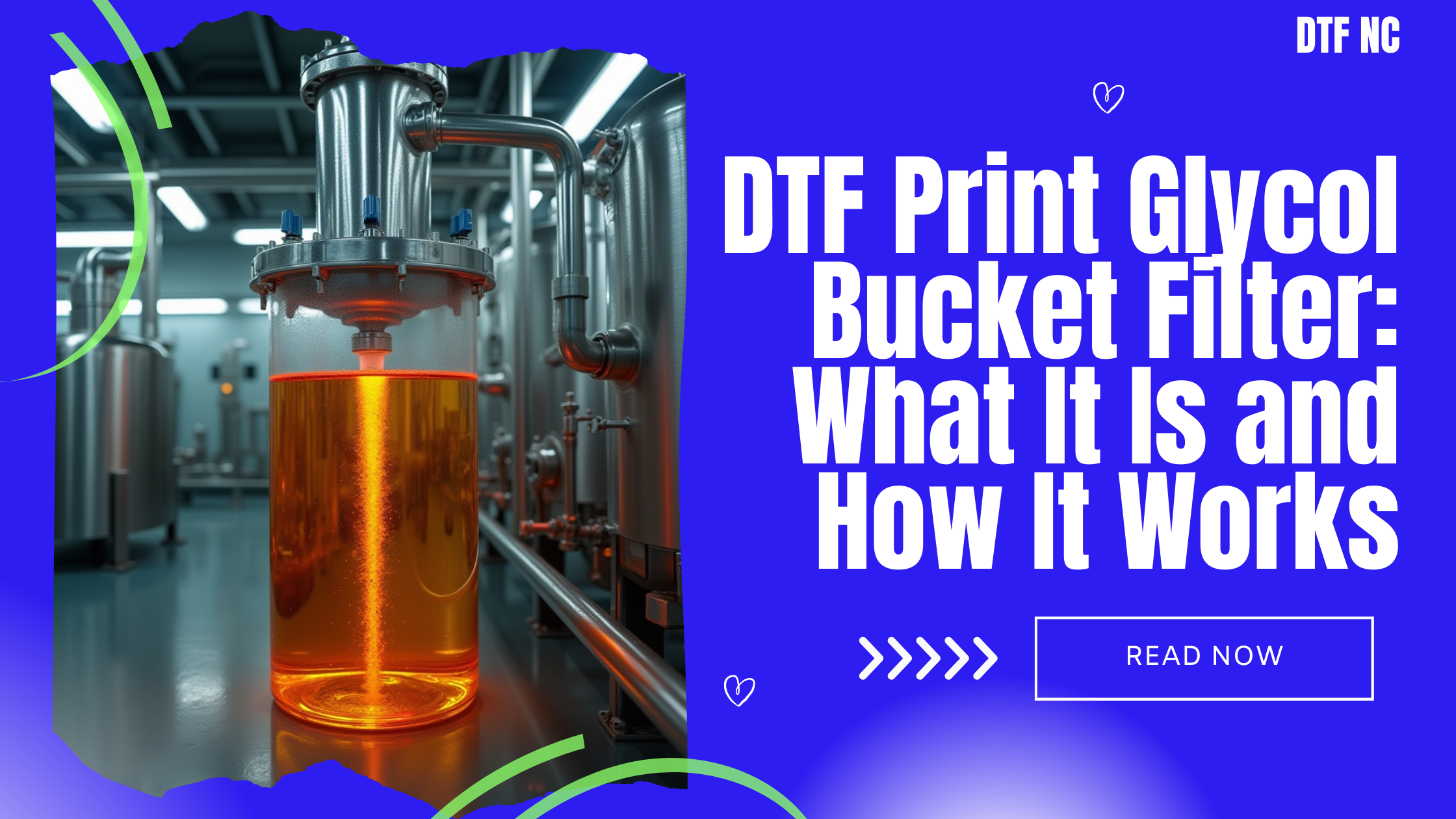 DTF Print Glycol Bucket Filter: What It Is and How It Works