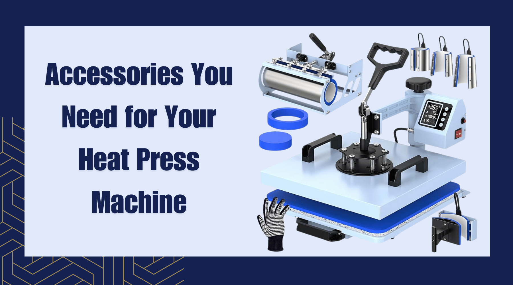Accessories You Need for Your Heat Press Machine