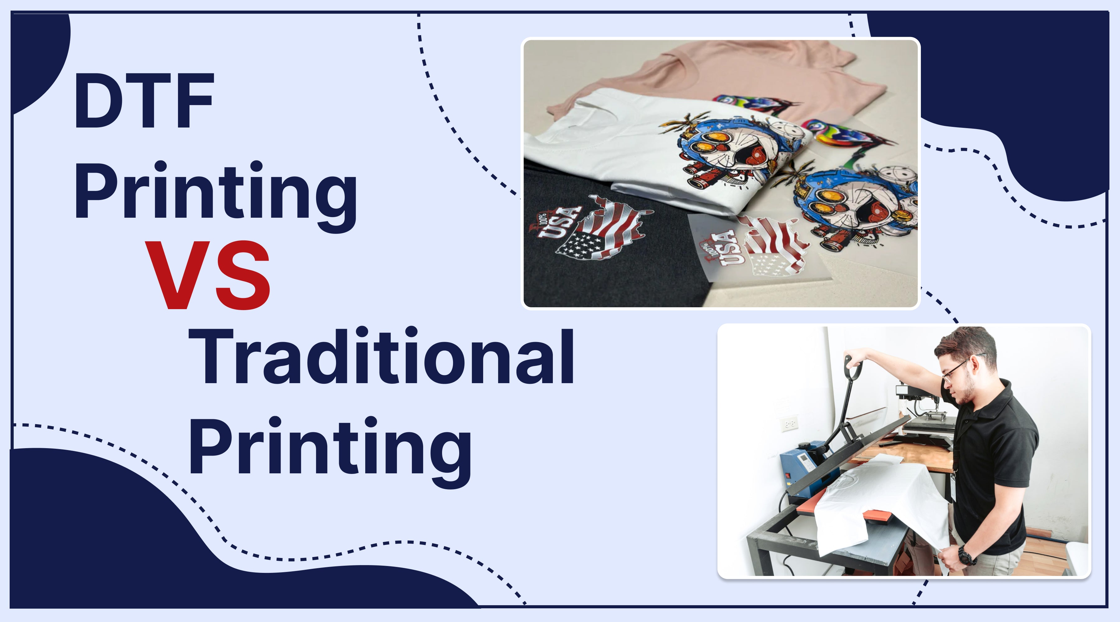 Comparing DTF Printing to Traditional Printing Methods - DTF NC