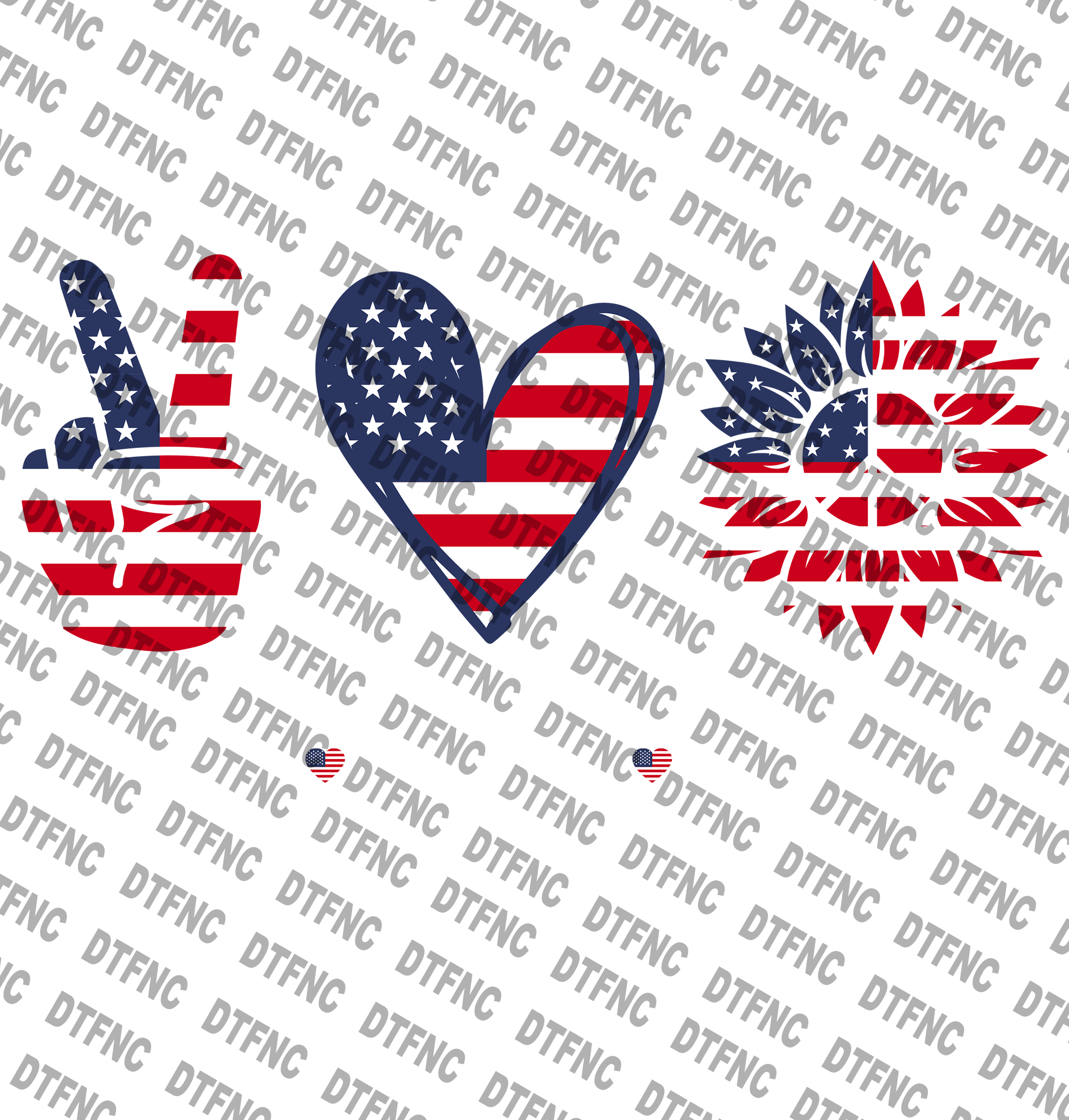 4th of July - Peace & Heart