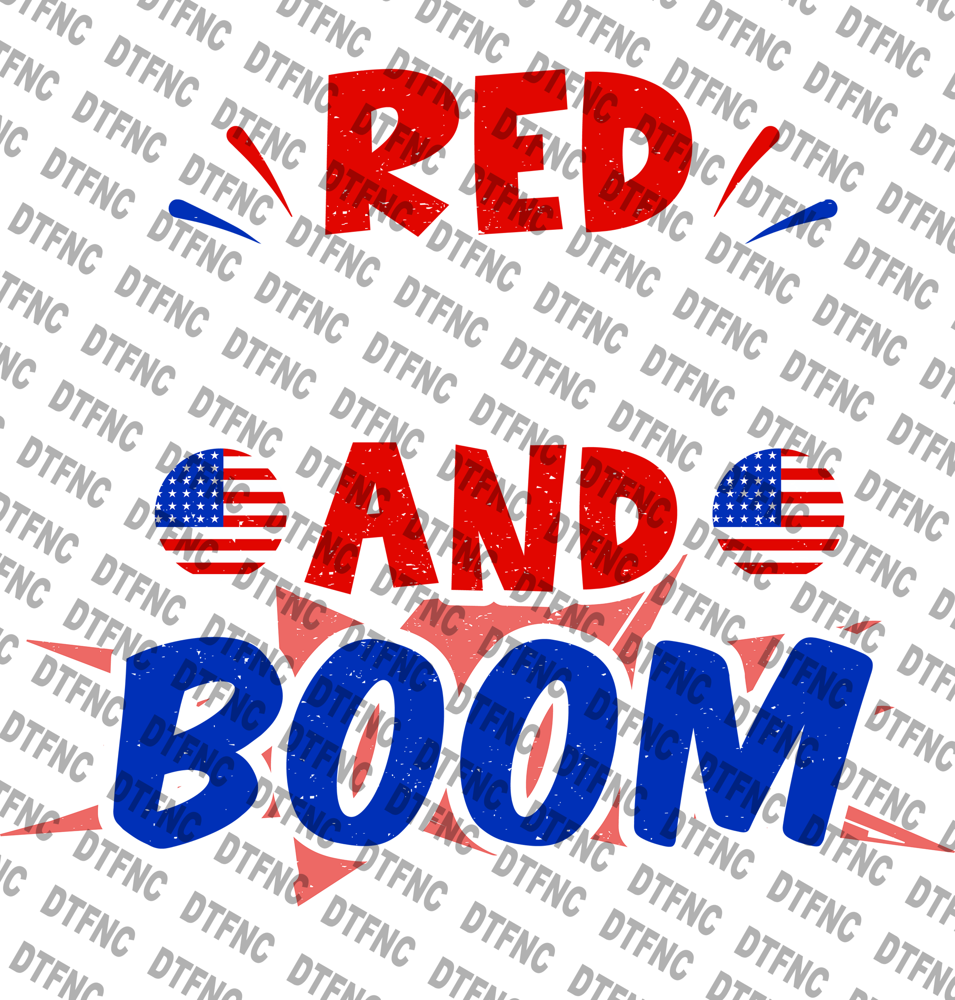 4th of July - Red, White and Boom