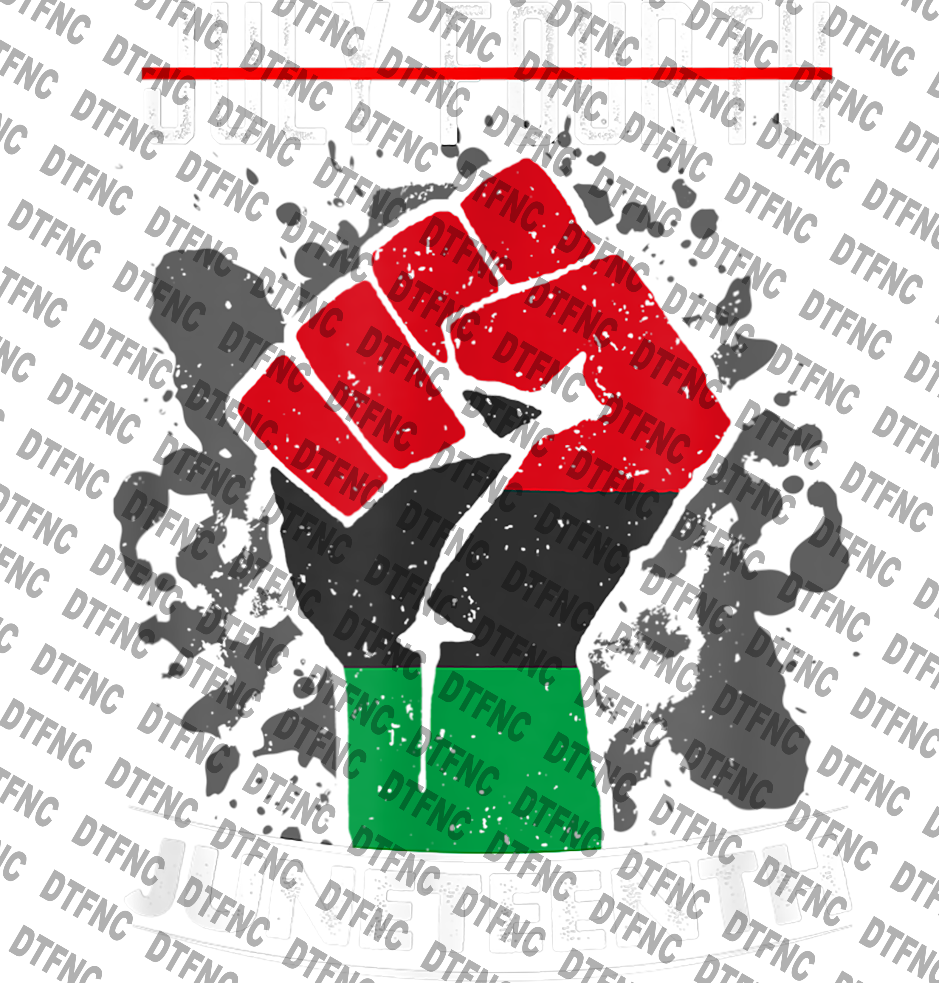 Juneteenth - Black Power Fist