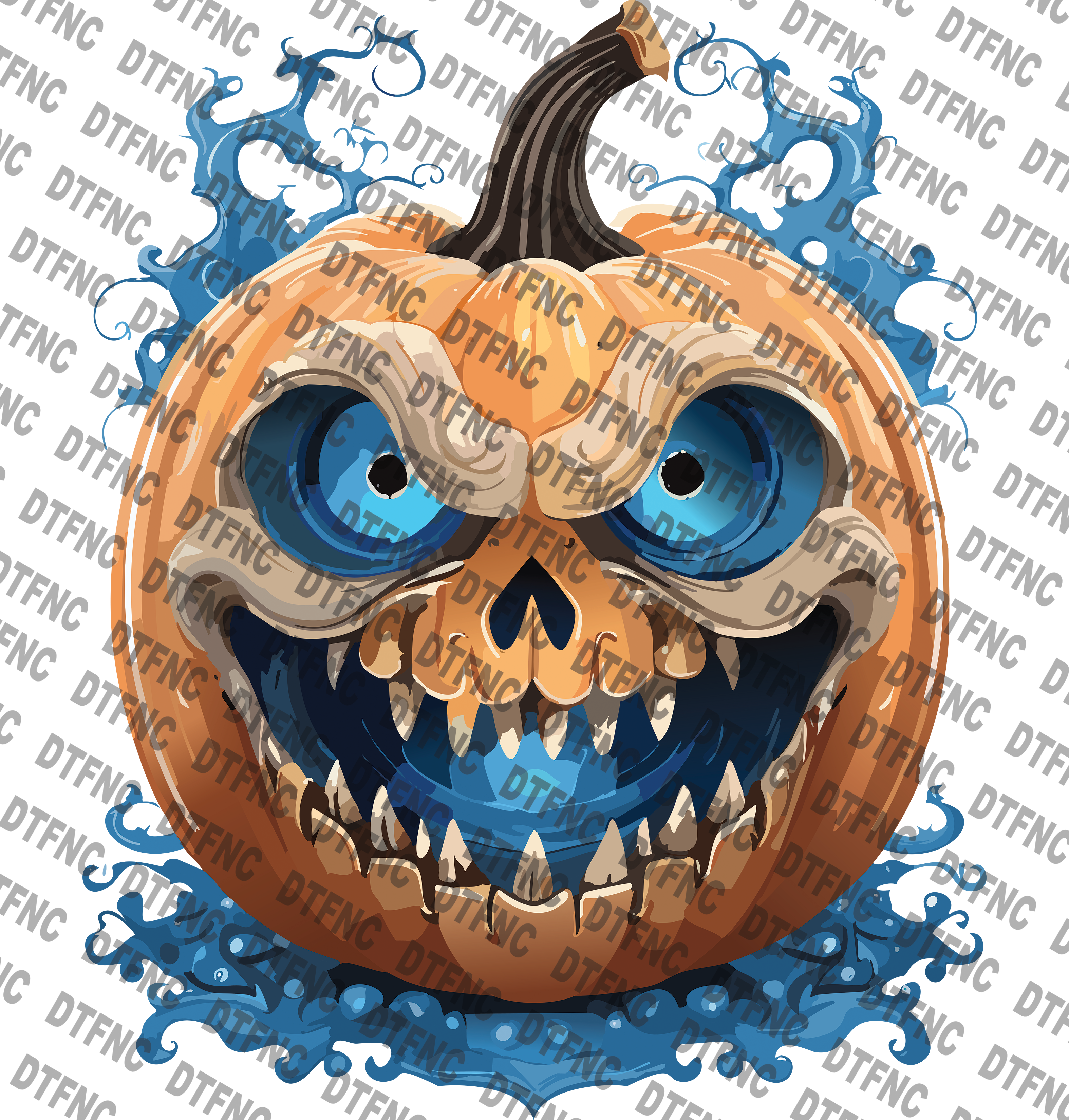 Halloween - Fiery Pumpkin