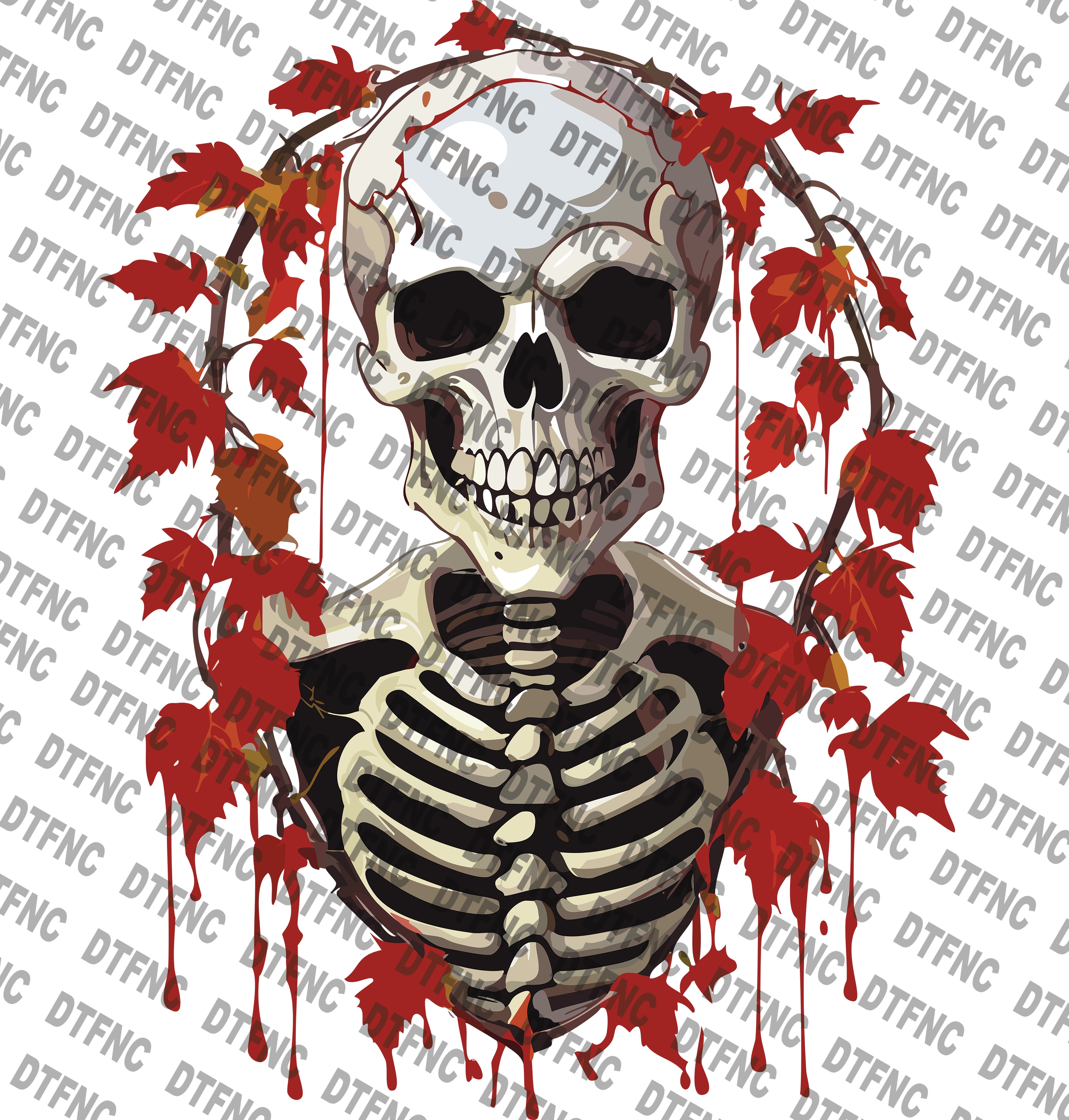 Halloween - Rose Skeleton