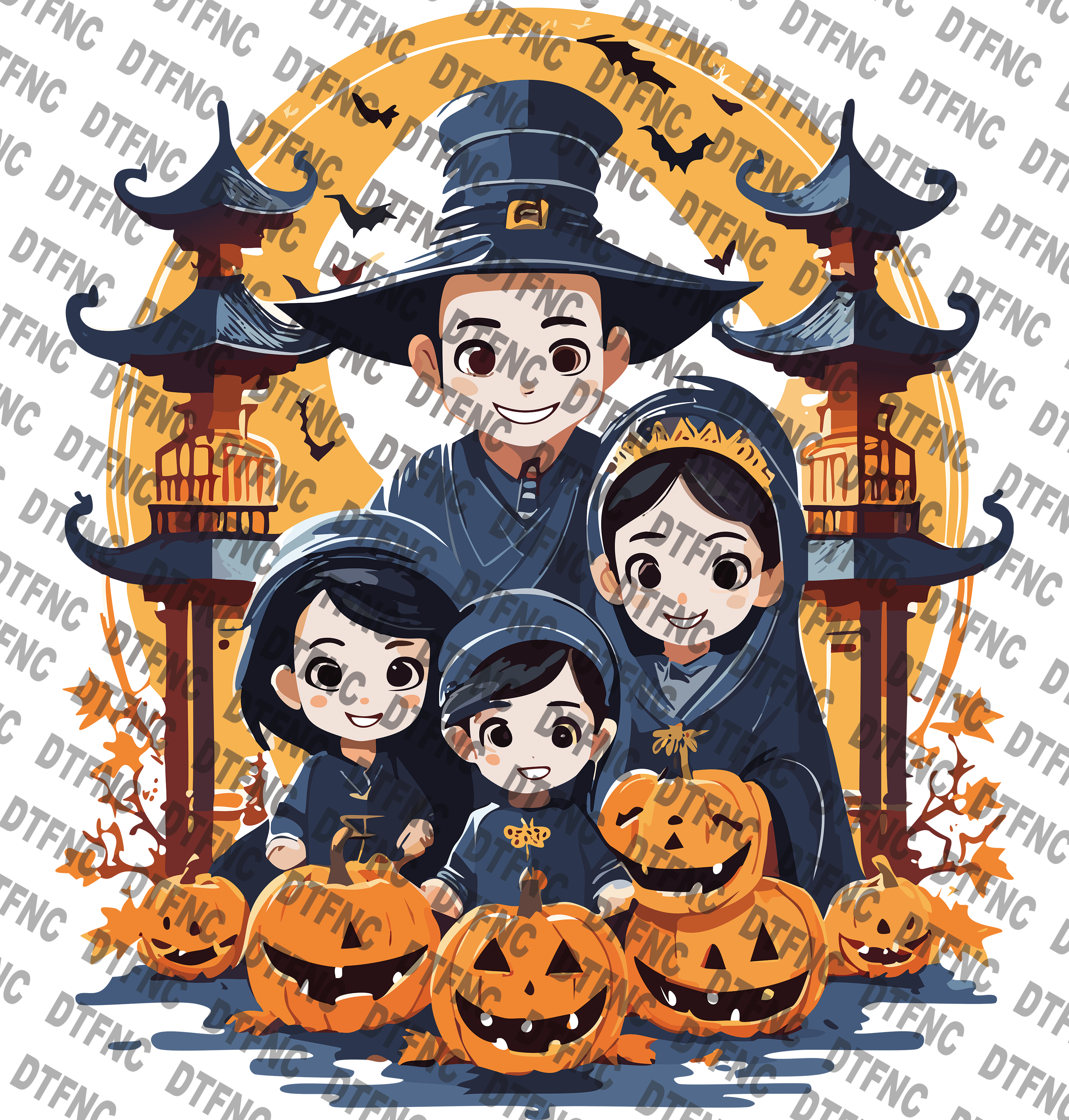 Halloween - Witch Family