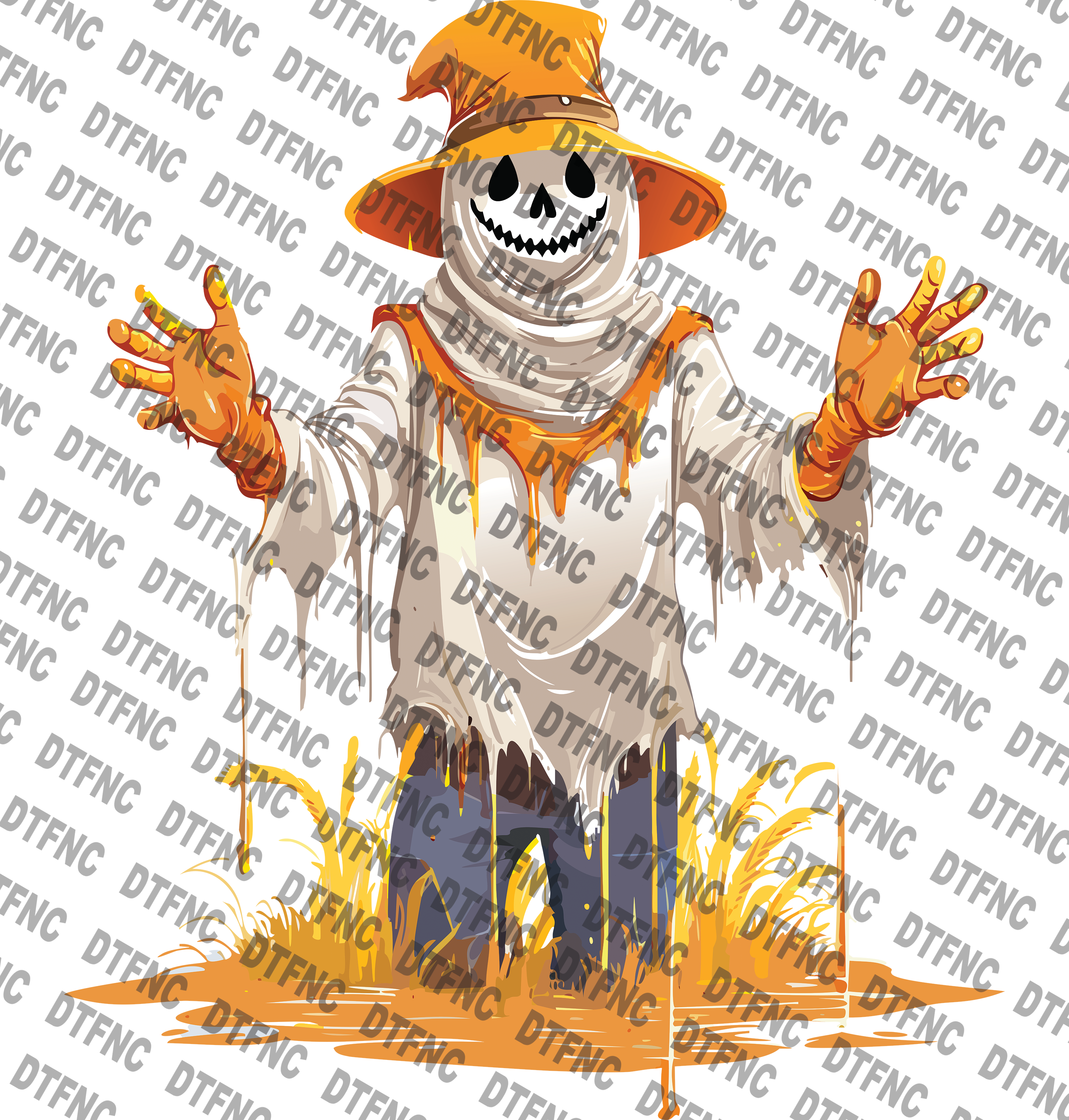 Halloween - Smiling Scarecrow